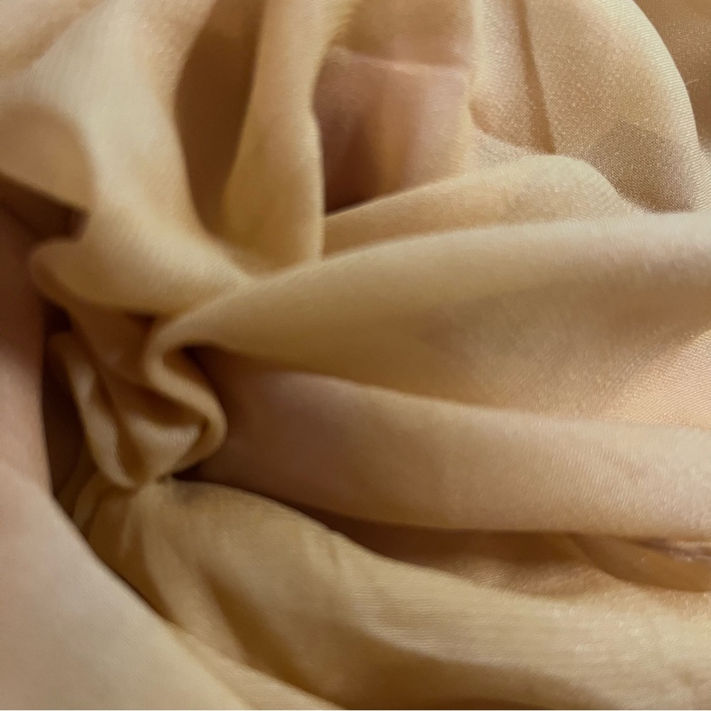Mustard yellow shawl - very lightweight